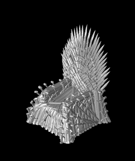 iron throne support free remix 3d model thangs 3d print model - Mito3D
