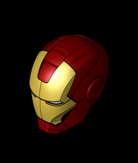 ironman helmetx 3d model legotimeforus thangs 3d print model - Mito3D