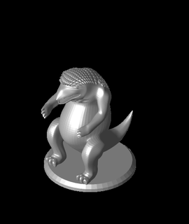 ist edizione Owlbear stormcrow 3d print model - Mito3D
