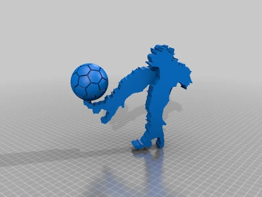 italian football - soccer 3d by syzguru11 on thangs 3d print model - Mito3D