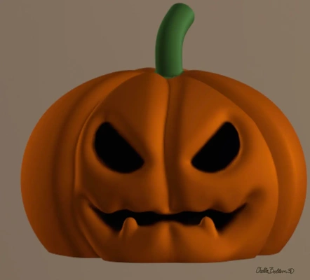 macaco o'lantern 3d by quellabellem on 3d print model - Mito3D