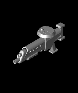 jak daxter spargere pistola 3d print model - Mito3D