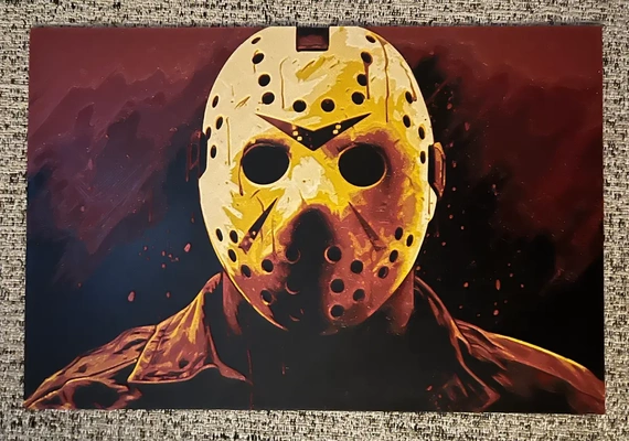 jason - friday 13th 3d by ian smalley on thangs halloween multicolor art multicolour jasonvoorhees fridaythe13th filamentswap hueforge filamentpainting 3d print model - Mito3D