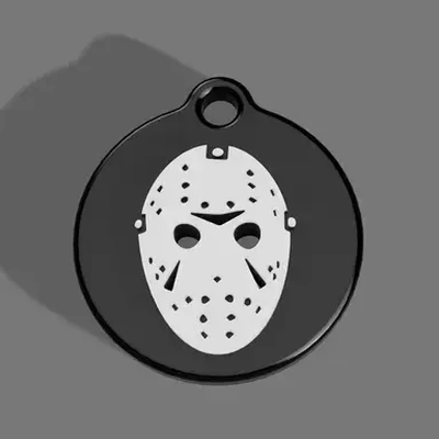 jason friday 13th keychain - 3d by kcwarthog3d on thangs 3d print model - Mito3D