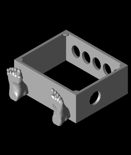jbl case feet uniduni Hobbies & Games 3d print model - Mito3D