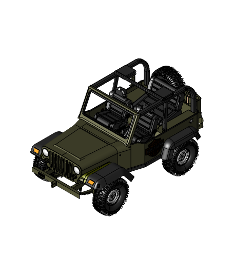 jeep 3d model roboninja thangs 3D print model - Mito3D