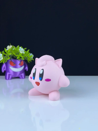 jigglypuff kirby 3d by premere stampa on grazie 3d print model - Mito3D