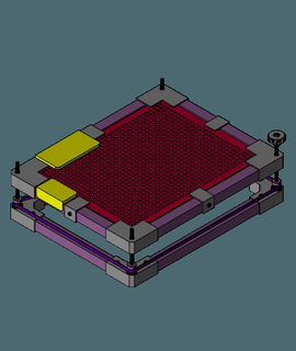k 40 láser ajustable z axis mesa nates144 3d print model - Mito3D