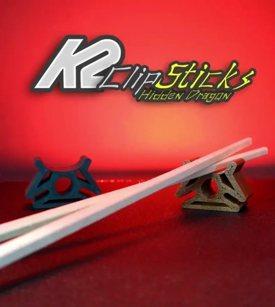 k2 klip çubukları kulp destek 3d by kevin teşekkürler yemek k2clip pirzola sopa 3d print model - Mito3D
