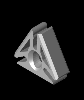 k2 filament clip kevin 3d print model - Mito3D