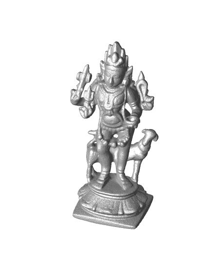 kalabhairava fearsome form shiv 3d model thangs 3D print model - Mito3D