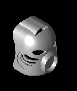 kanohi bionicle mask toa tahu 3d model thangs 3d print model - Mito3D