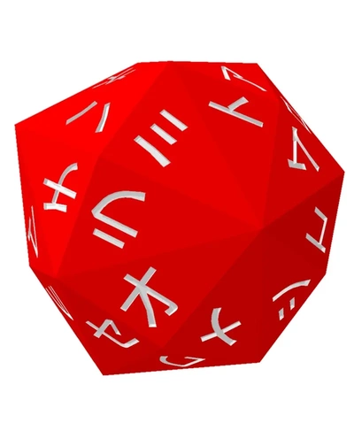 katakana japanese alphabet d48 polyhedral die - 3d by alphabetical dice on thangs 3d print model - Mito3D