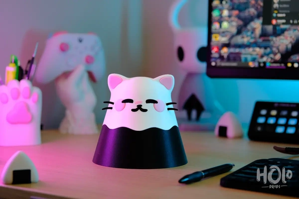kawaii cat loot box - no support 3d by holoprops on thangs 3d print model - Mito3D