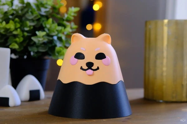 kawaii dog loot box - print-in-place holoprops 3d by on thangs 3d print model - Mito3D