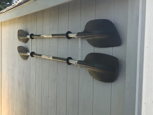 kayak paddle rack - 3d by chep on thangs 3d print model - Mito3D