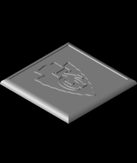 kc şefler İçmek bardak altlığı kcwarthog 3d print model - Mito3D