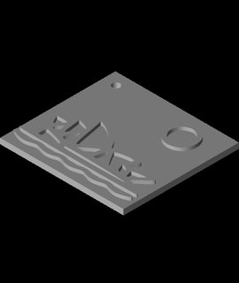 key chain design Hobbies & Games 3d print model - Mito3D