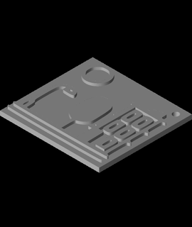 llave cadena diseño aficiones juegos 3d print model - Mito3D