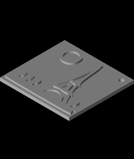 clé chaîne conception passe temps Jeux 3d print model - Mito3D