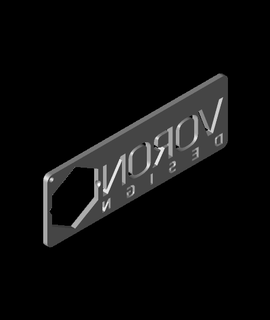 keychain - voron design multi-colour 3d model thangs 3d print model - Mito3D