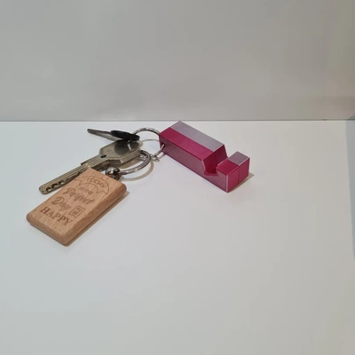 keychain smartphone tablet stand - 3d by prints gifts on thangs 3d print model - Mito3D