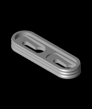 buraco fechadura cabide solteiro Duplo 3d modelo 3d print model - Mito3D