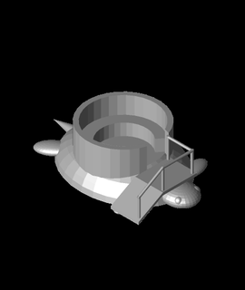 ufaklık kaplumbağa binmek 3d model kanka teşekkürler 3d print model - Mito3D