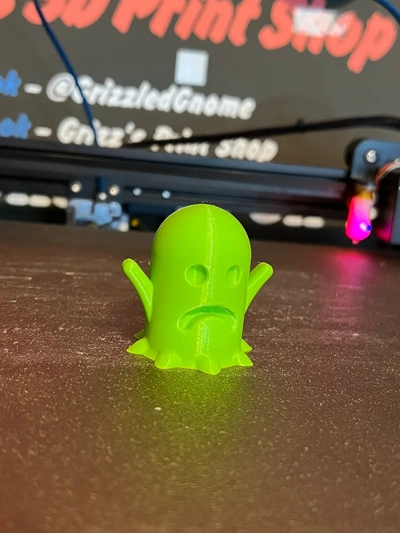 kind of a ghost - 3d by grizzledgnome on thangs spooky halloween print in place 3d print model - Mito3D