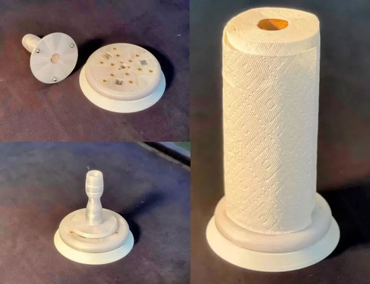 kinematic paper towels - turntable adapter 3d by bubsbuilds on thangs 3d print model - Mito3D