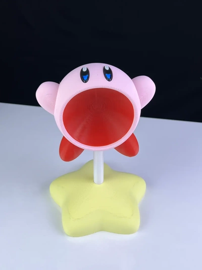 kirby's inhales - 3d by pressprint on thangs 3d print model - Mito3D