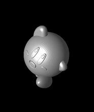 Kirby 3d modèle impression presse 3d print model - Mito3D
