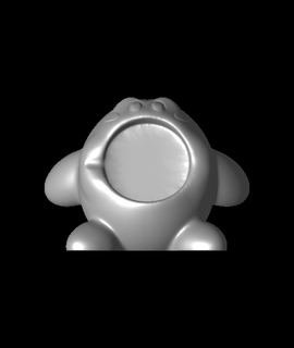 Kirby elma izlemek şarj cihazı 3d model layerone3d teşekkürler 3d print model - Mito3D