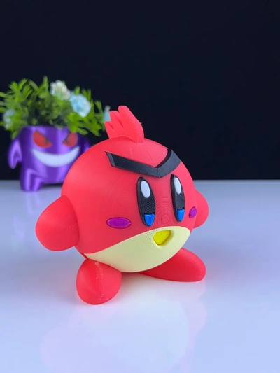kirby uccello 3d by premere stampa on grazie 3d print model - Mito3D