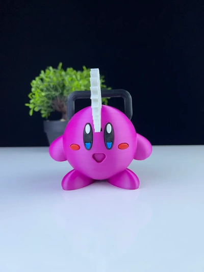 kirby pochita complete - 3d by pressprint on thangs games computer & video nintendo anime 3d print model - Mito3D