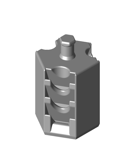 kirby switch cartridge holder - cute nint 3d model thangs 3D print model - Mito3D