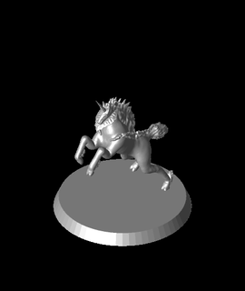 Kirin 3d modelo xcrismonp 3d print model - Mito3D