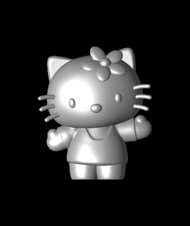 kitty - fan art printedobsession Arts & Entertainment 3d print model - Mito3D