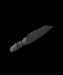 Messer obj Feige petrowski Hobbys Spiele 3d print model - Mito3D
