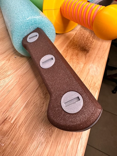 knife pool noodle handle - 3d by thelightspd on thangs 3d print model - Mito3D