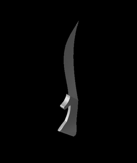 cuchillo v1stl soumojit048 3d print model - Mito3D