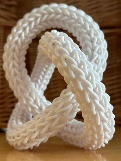 knit knot - 3d by davemakesstuff on thangs 3d print model - Mito3D