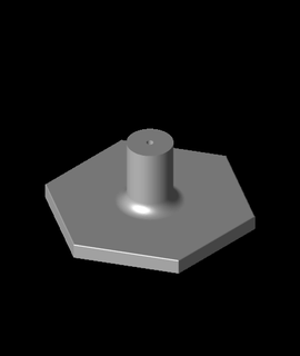 düğme poligonstl 3d model 3dmodelmaker teşekkürler 3d print model - Mito3D