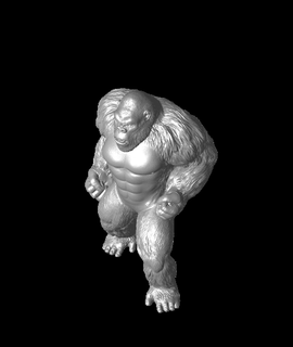 Kong 3d modelo chelscct chelseycreatesthings gracias 3d print model - Mito3D