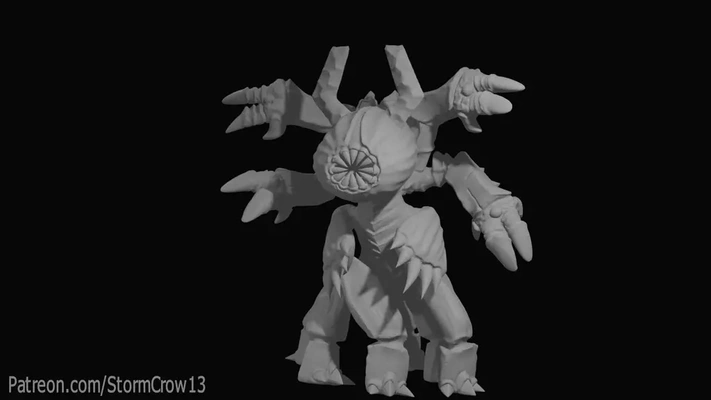 kozilek's sentinel - 3d by stormcrow on thangs 3d print model - Mito3D