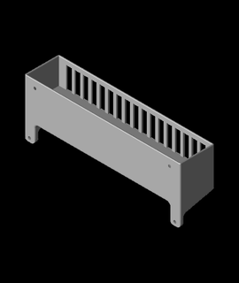escalera estante caja v4step 3d modelo gracias 3d print model - Mito3D