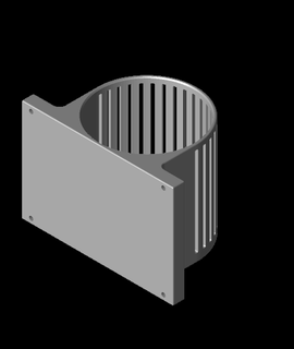 ladder shelf cup - logostl 3d model thangs 3d print model - Mito3D
