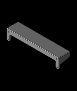 escalera estante sólido estante v5step 3d modelo gracias 3d print model - Mito3D