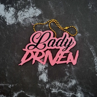 lady driven charm - 3d by jcreatenz on thangs 3d print model - Mito3D