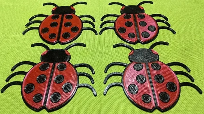 coccinelle 3d by gfcaim on grazie 3d print model - Mito3D